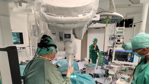 Technologie sorgt für Präzision bei medizinischen Eingriffen.