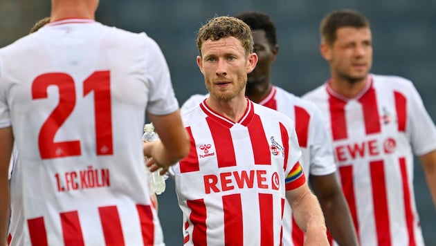 Florian Kainz durfte mit Köln spät jubeln.