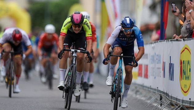 Alexander Konychev (l.) vom Team Vorarlberg fuhr im vergangenen Jahr auf Platz drei in Rankweil.