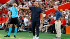 Hansi Flick war mit dem Einsatz seiner Spieler unzufrieden. 