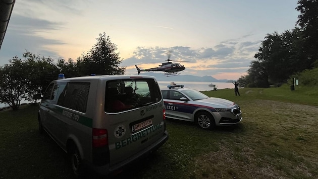 ‘Während des Hubschraubereinsatzes war bereits sehr dunkel.