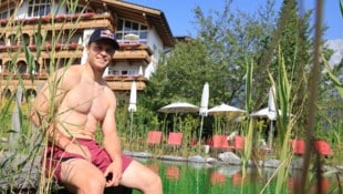 Alexis Pinturault weilte im Sommer in Österreich.