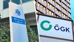 Im Konflikt zwischen Ärztekammer und Kasse kam es zu einem ersten Warnstreik.