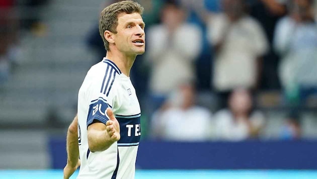 Thomas Müller kam, traf – und jubelte zu früh.