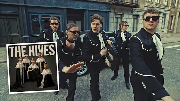 Fünf schwedische Rabauken, die sich gegen das Erwachsenwerden wehren: The Hives sind auf ihrem ...