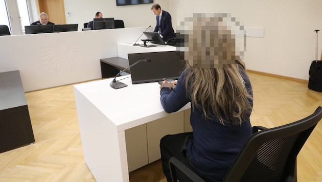 Die suspendierte Ärztin im Wiener Landesgericht