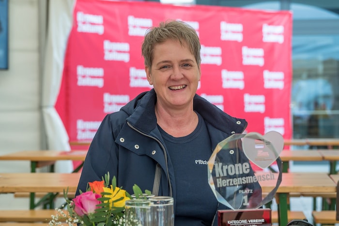 Susanne Liehmann von der Pfötchenhilfe Mistelbach.
