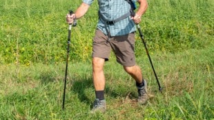 Bruno Radau war 59 Tage lang unterwegs. Immer wieder besuchte er auch Gottesdienste.