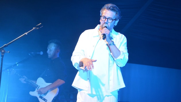 Lemo begeisterte am Samstag die Volksfestbesucher. Auch andere Größen wie Rian oder Christ ...