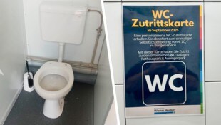 Zutritt nur mit WC-Karte – in Wiener Neudorf wird das bald Realität.