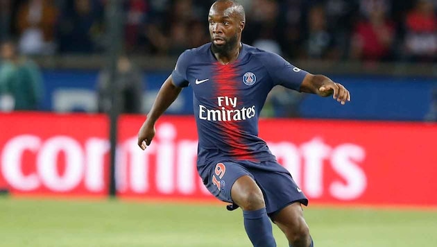 Lassana Diarra, hier im PSG-Dress 2018, nimmt‘s mit der FIFA und dem belgischen Verband auf.