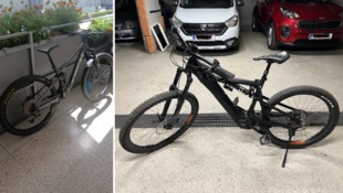 Wem gehören diese beiden Bikes?
