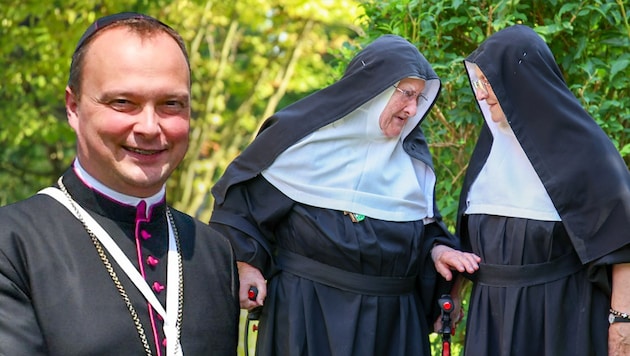Propst Markus Grasl reagiert auf die Anschuldigungen der Nonnen von Goldenstein.