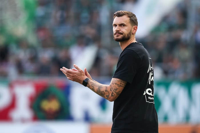 Altach-Coach Fabio Ingolitsch sieht Fortschritte bei seinen Spielern.