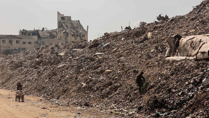 Der Gazastreifen wurde komplett zerbombt.