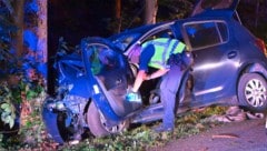 Für den Lenker dieses Wagens kam jede Hilfe zu spät