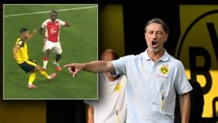 Niko Kovac fand nach dem Foul an Yan Couto deutliche Worte.