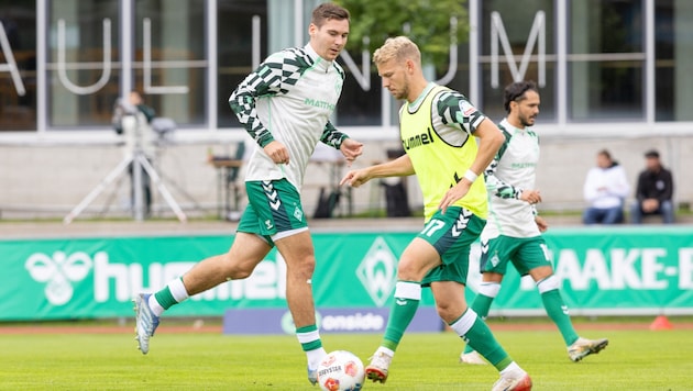 Maximilian Wöber (l.) und Marco Grüll