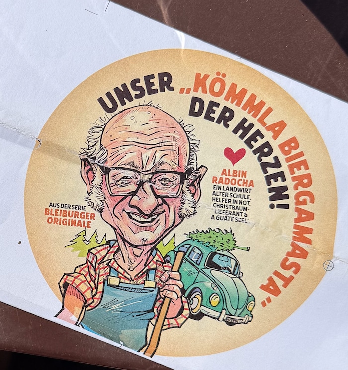 „Biergamasta“ der Herzen und Bauer.