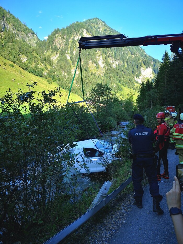 Der Unfall ereignete sich in Hüttschlag.