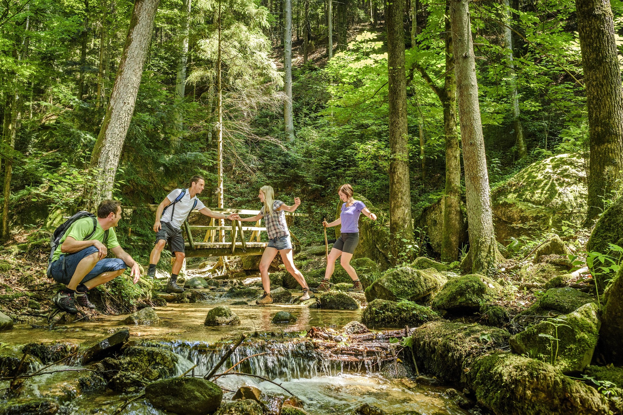 Abkühlung an heißen Sommertagen.