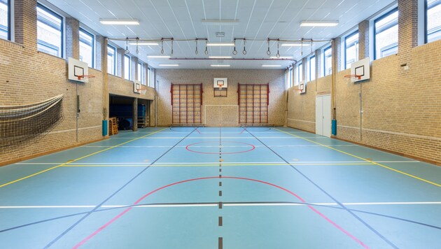 Wird im Turnsaal der Praxisvolksschule in Baden oft Türkisch statt Deutsch gesprochen ...