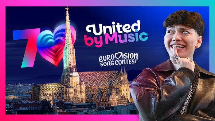 Wien wird den Song Contest ausrichten, den JJ für Österreich gewann.