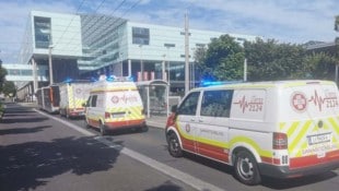 Fünf Verletzte musste der Samariterbund versorgen, vier sogar ins Krankenhaus bringen.