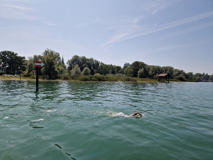 Am Ende der Durchquerung hatte der Brite mit Gegenwind zu kämpfen.