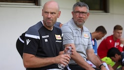 Hoffmann (li.) und Fischer genießen Kultstatus bei Union.