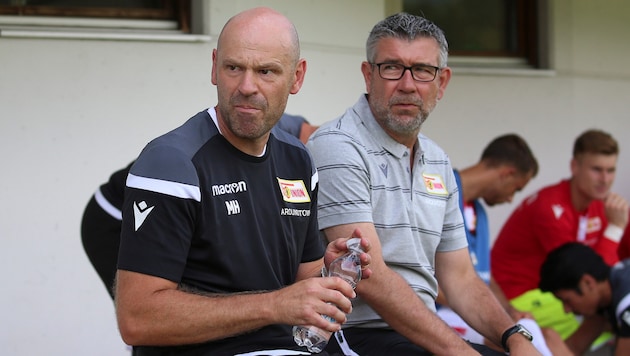 Hoffmann (li.) und Fischer genießen Kultstatus bei Union.