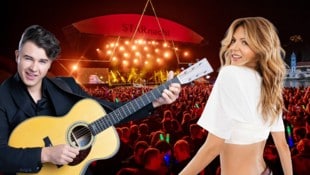 Chris Steger und Ella Endlich sind heuer Fixsterne auf der „Starnacht“-Bühne!