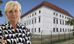 Kein Personal und weiterhin Baustelle am Münnichplatz in Wien-Simmering. Volksanwältin Gaby ...