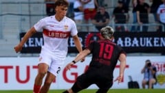 Christopher Olivier (l.) wechselt vom VfB Stuttgart nach Dänemark zu Bröndby IF.