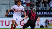 Christopher Olivier (l.) wechselt vom VfB Stuttgart nach Dänemark zu Bröndby IF.
