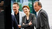 Zauner (li.) war eine Überraschung. Gibt es auch eine bei der Nachfolge von Pewny?