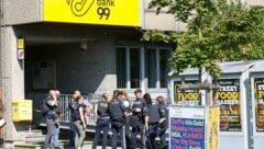 Diese Postfiliale ist am Dienstag überfallen worden.