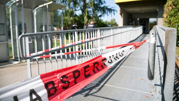 Die Ermittlungen der Polizei laufen auf Hochtouren.