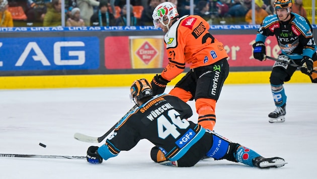Lukas Haudum will mit den 99ers heuer hoch hinaus