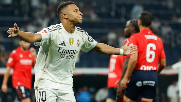 Kylian Mbappe erzielte das Goldtor.
