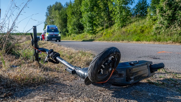 Mit diesem E-Scooter passierte der schwere Unfall