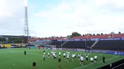 Im Aspmyra-Stadion in Bodö kämpft Sturm in wenigen Stunden um den Einzug in die Champions ...
