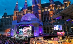 Die Bilder des Eurovision Song Contest im Jahr 2015 gingen um die Welt und bedeuteten für die ...