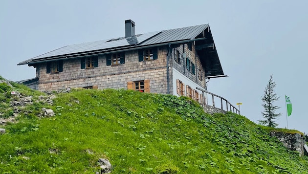 Das Zeppezauerhaus am Untersberg.