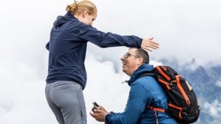 Sie hat Ja gesagt! Margit Walter wusste da noch nicht, dass sie schon in wenigen Stunden ...