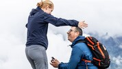 Sie hat Ja gesagt! Margit Walter wusste da noch nicht, dass sie schon in wenigen Stunden ...