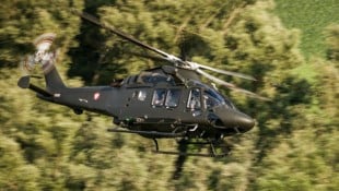 Mehrere neue Leonardo Hubschrauber des Heeres führen in Kärnten aktuell Erkundungsflüge für die ...