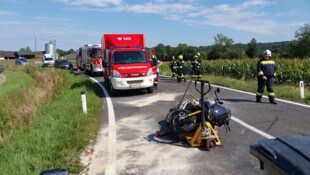 Die Unfallstelle in St. Stefan im Rosental
