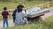 Arabische Gäste bleiben eher in den Orten und entlang der Straßen und Wege.
