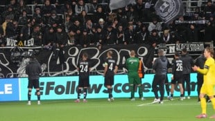 Sturm geht in Bodö unter – die Enttäuschung bei den Spielern und den Fans ist groß.